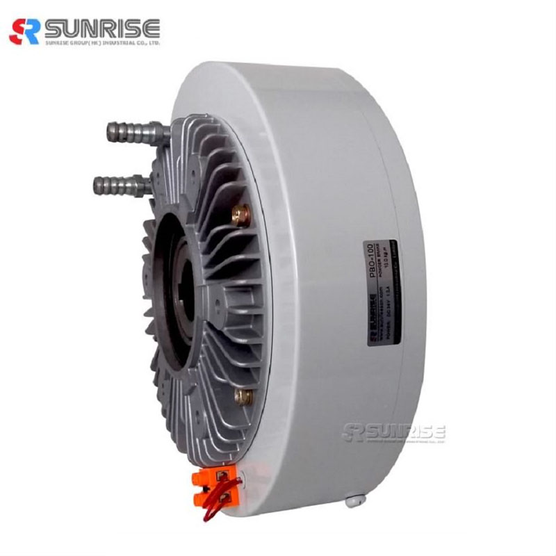 SUNRISE High-Torque Magnetic Powder Brake and Clutch for Slitting and Rewinder Machine PBO series